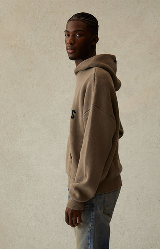 FOG - Fear Of God Essentials SS21 Taupe Knit Hoodie