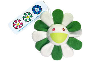 Takashi Murakami Flower Keychain White Green