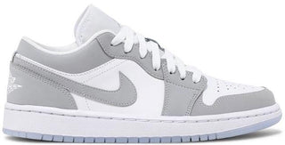 Nike Air Jordan 1 Low White Cool Grey Wolf Grey WMNS