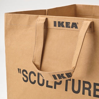 Virgil Abloh x IKEA MARKERAD "SCULPTURE" Carrier Bag Medium